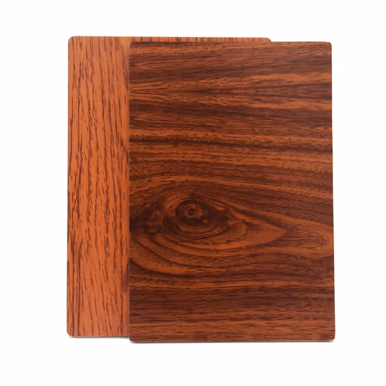 Novo painel composto de alumínio de madeira para decoração com 1220*2440mm